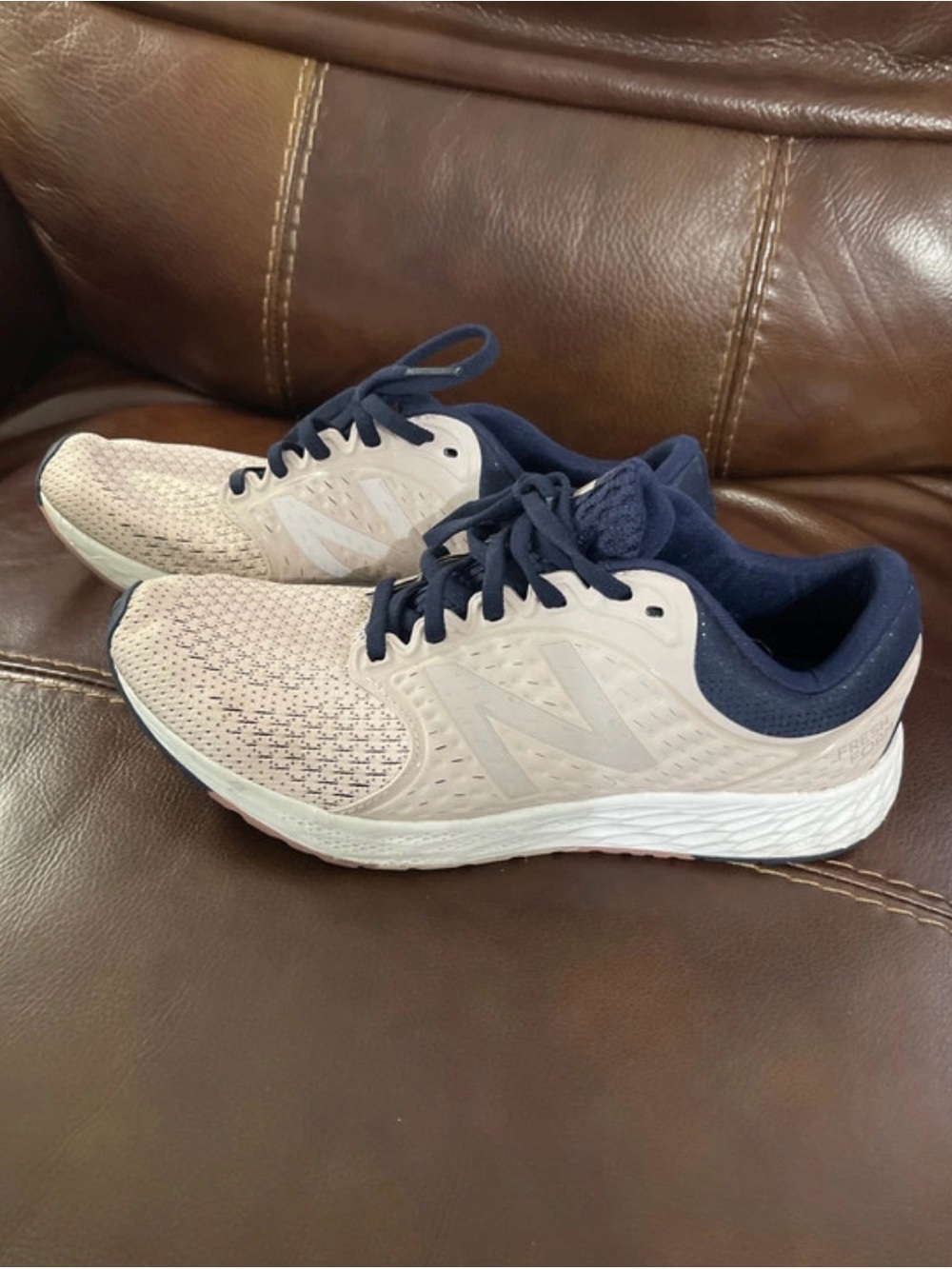 Women’s New Balance Pink and Navy Running Shoes